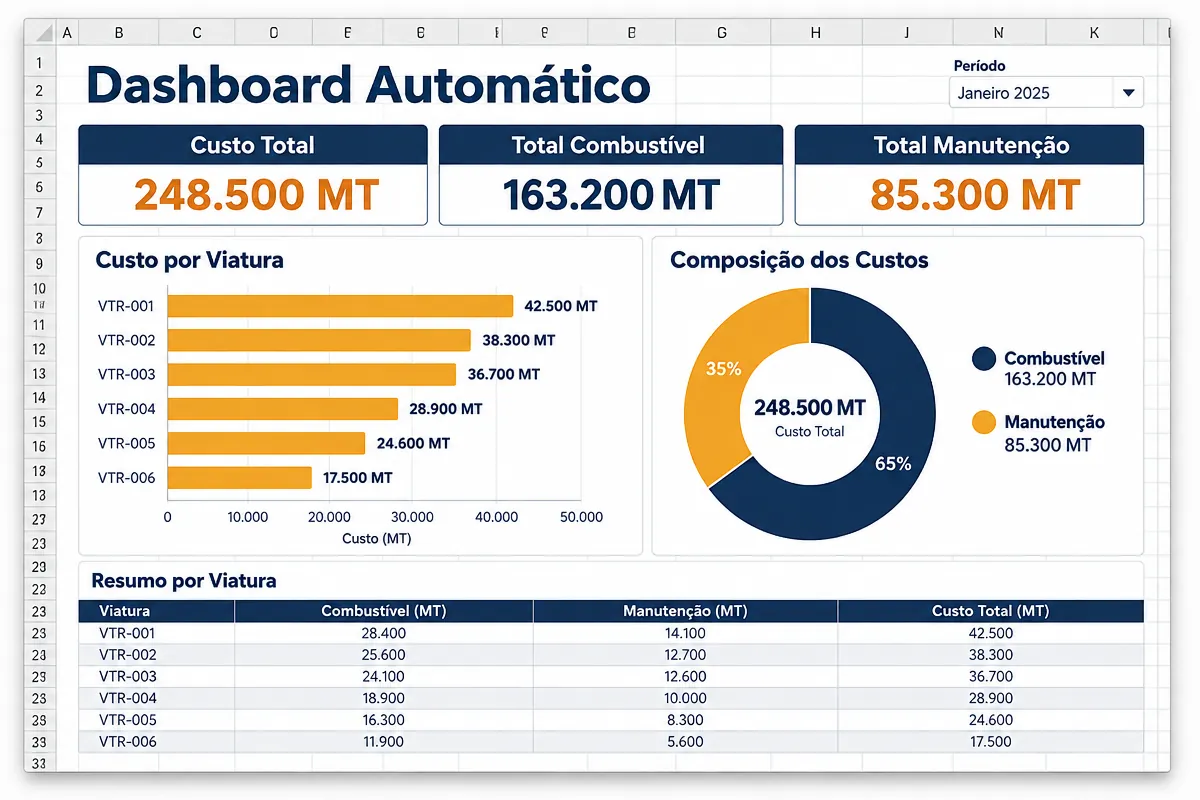 Dashboard Automático